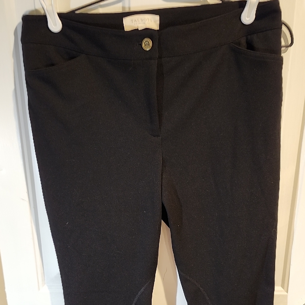 Talbots Classic Black Trousers